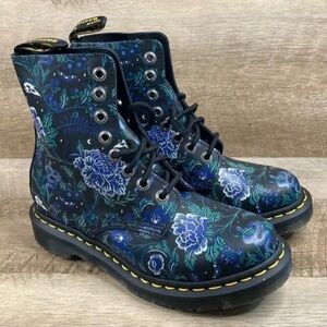 COPY - NEW Dr Martens 1460 Floral Pascal Mystic Garden Boots